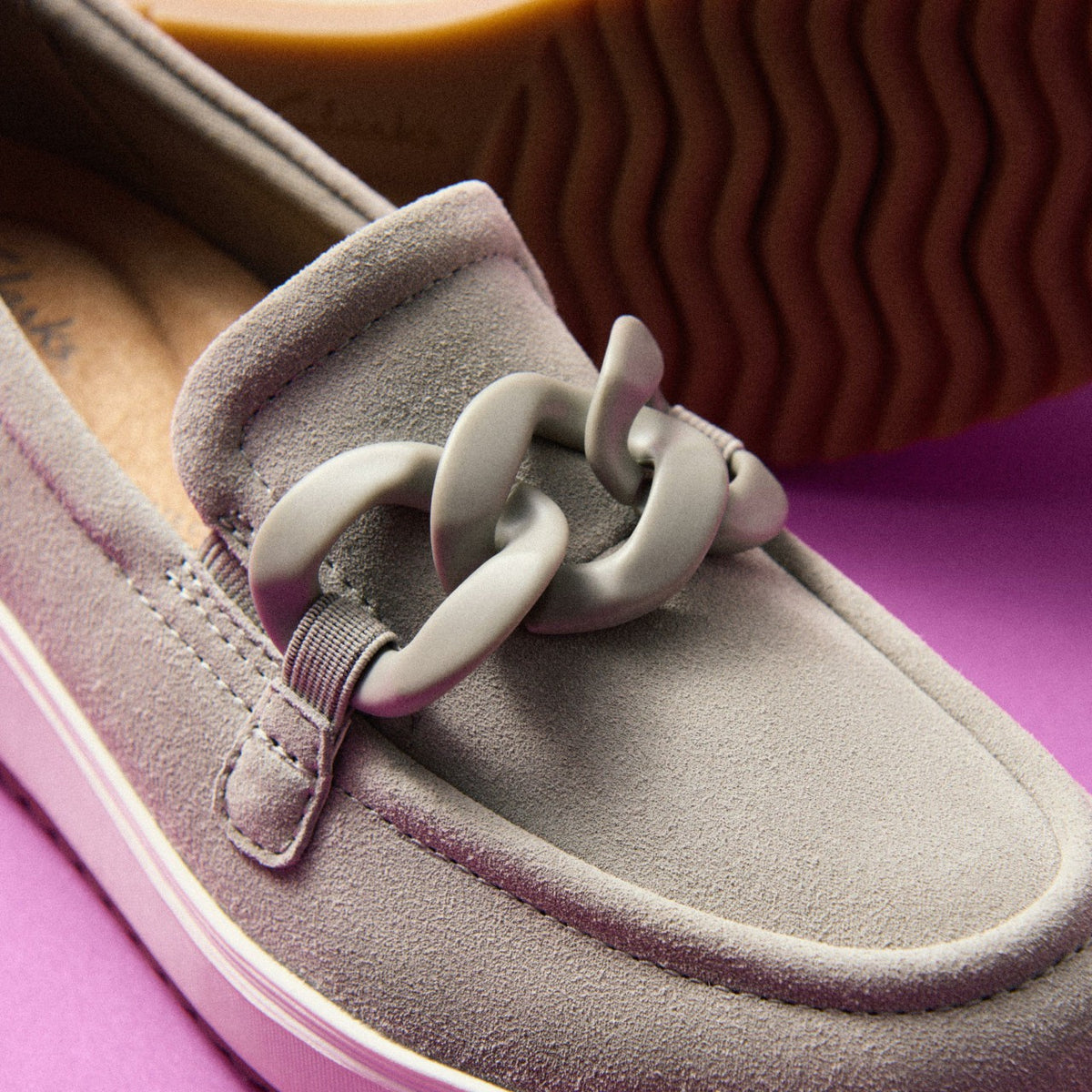 Zylah May Stone Suede - Clarks Women