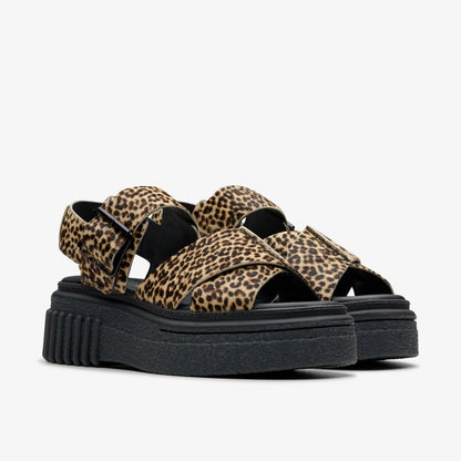 Evamar Wish Leopard Print - Clarks Women