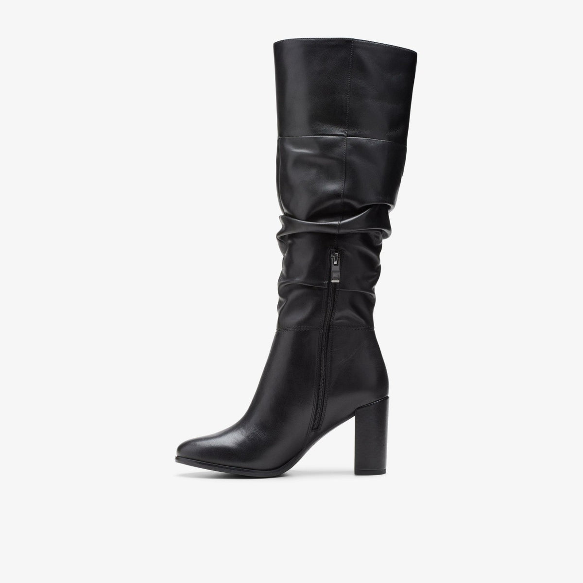 Freva 85 Slouch Black Leather - Clarks Women