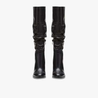 Freva 85 Slouch Black Leather - Clarks Women