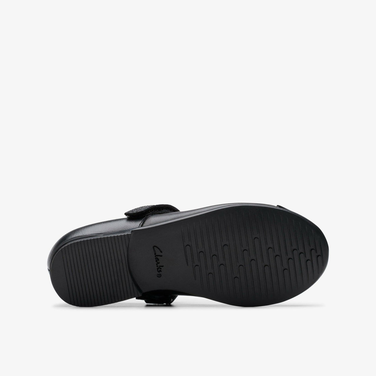 Finja Gem Kid Black Leather - Clarks Kids