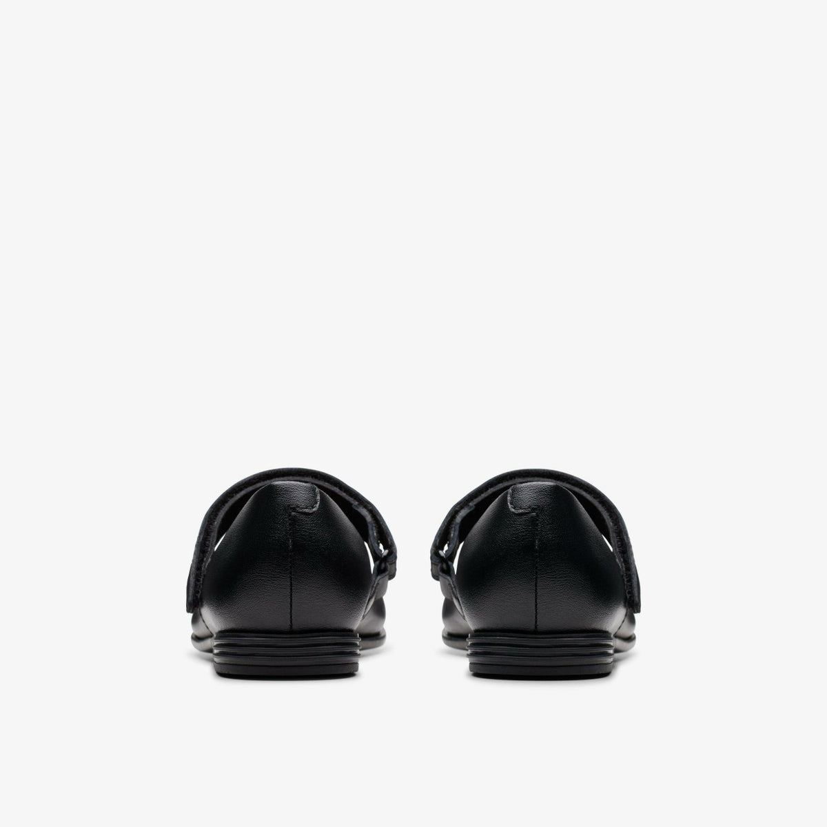 Finja Gem Kid Black Leather - Clarks Kids
