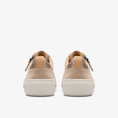 Hollyhock Zip Sand Nubuck - Clarks Women