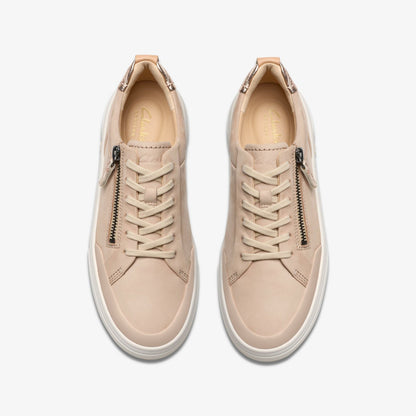 Hollyhock Zip Sand Nubuck - Clarks Women
