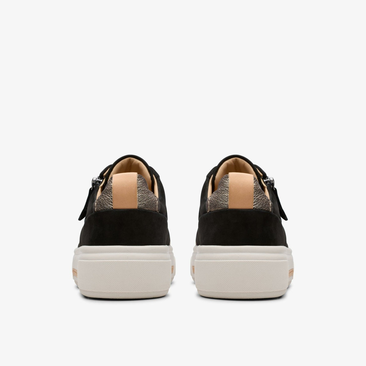Hollyhock Zip Black Nubuck - Clarks Women