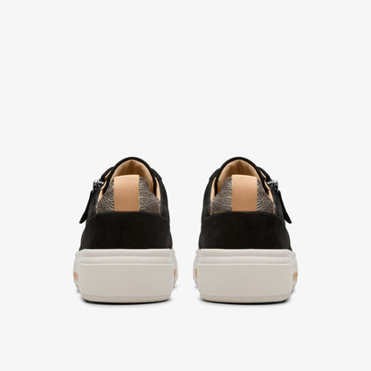 Hollyhock Zip Black Nubuck - Clarks Women