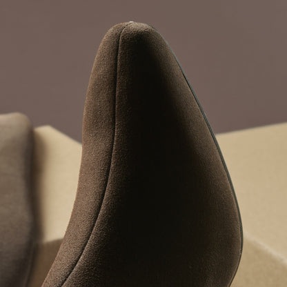 Edina Tall Dark Brown Suede - Clarks Women