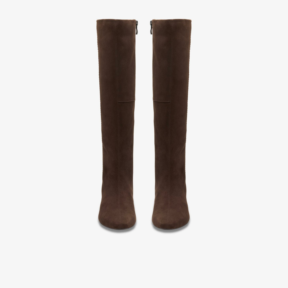 Edina Tall Dark Brown Suede - Clarks Women