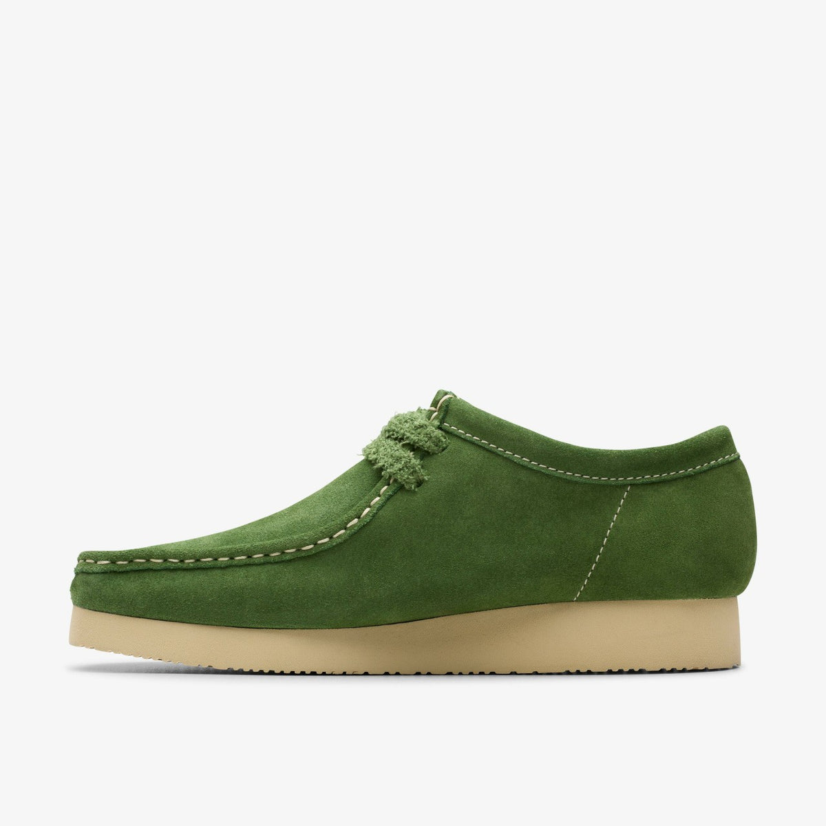 Wallabee 2604 Green Suede - Clarks Men