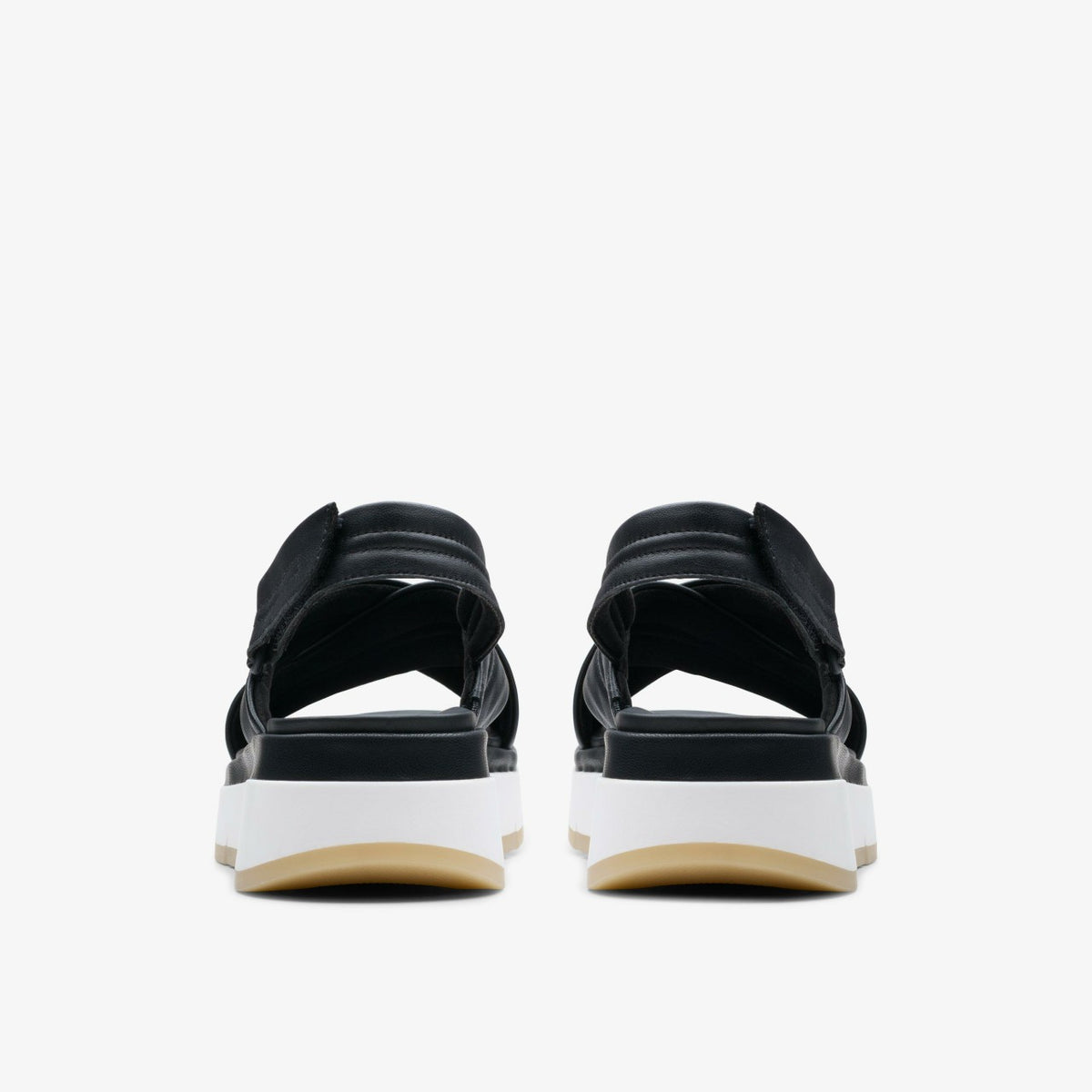 Tuscan Cross Black Leather - Clarks Women