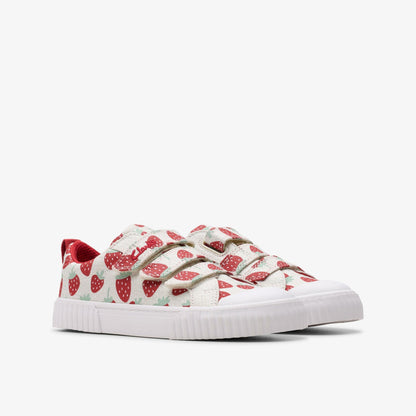 Foxing Fraise Kid Cotton Metallic - Clarks Kids