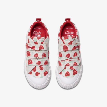 Foxing Fraise Kid Cotton Metallic - Clarks Kids