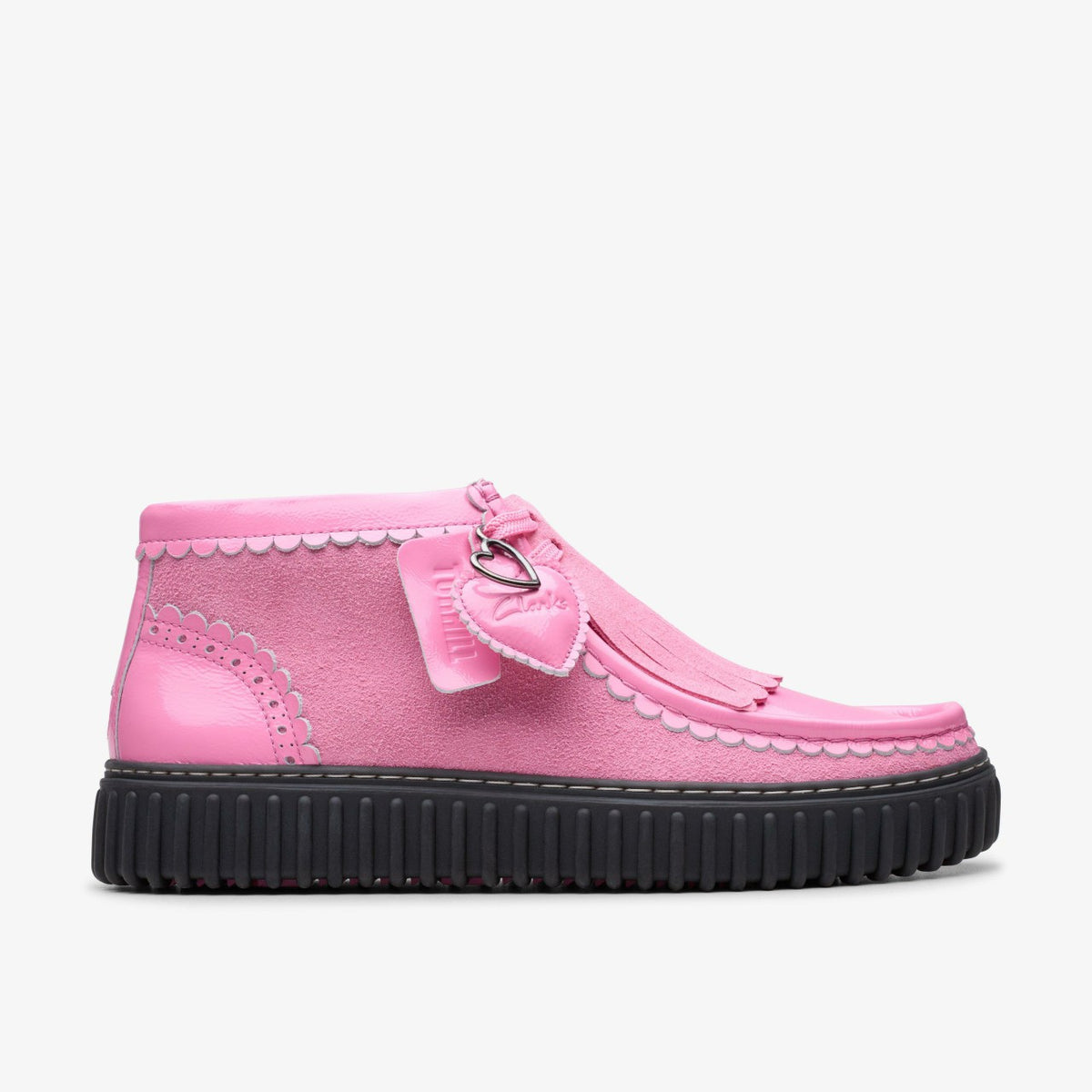 Torhill Heart Pink Combination - Clarks Men