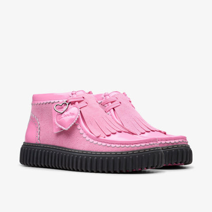 Torhill Heart Pink Combination - Clarks Men