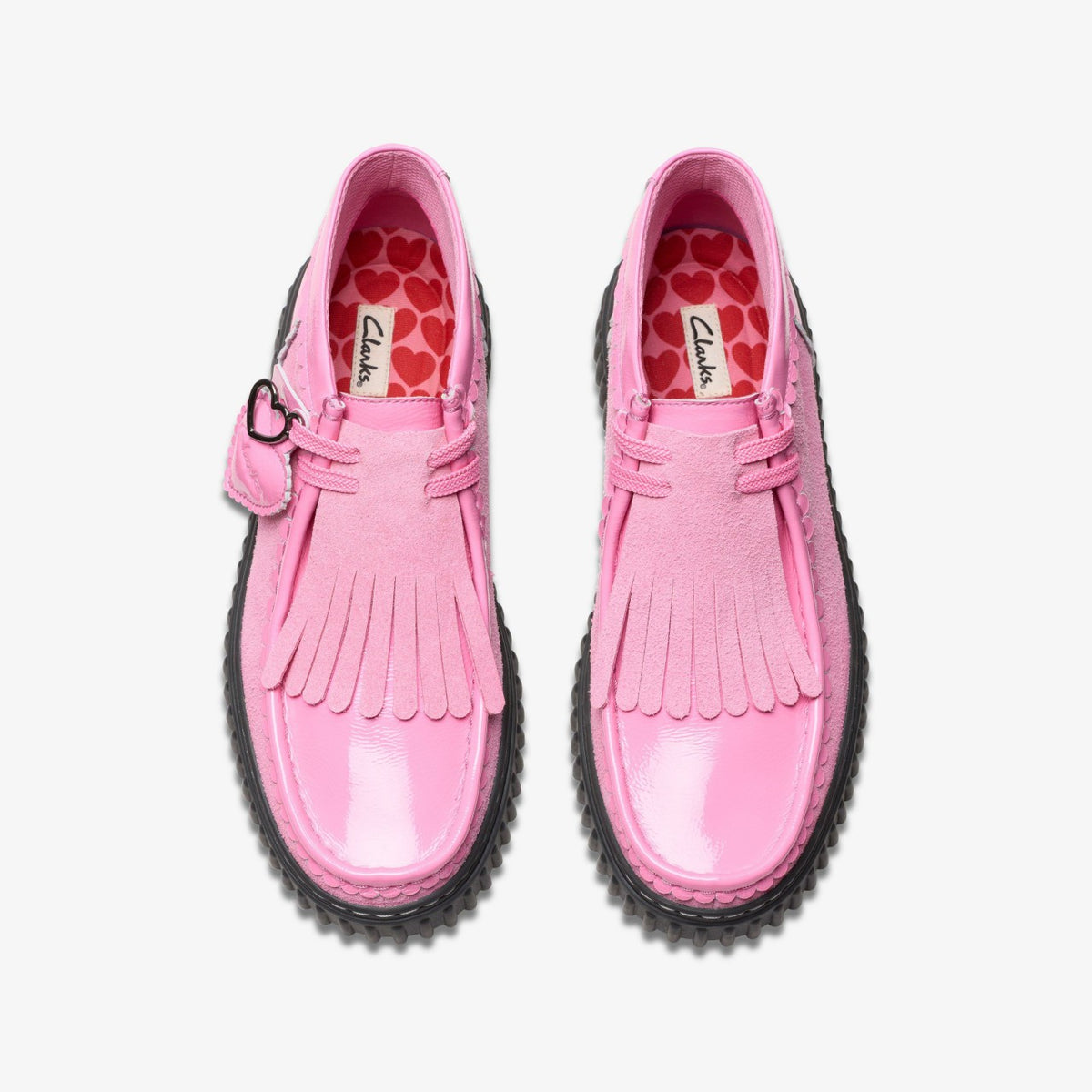 Torhill Heart Pink Combination - Clarks Men