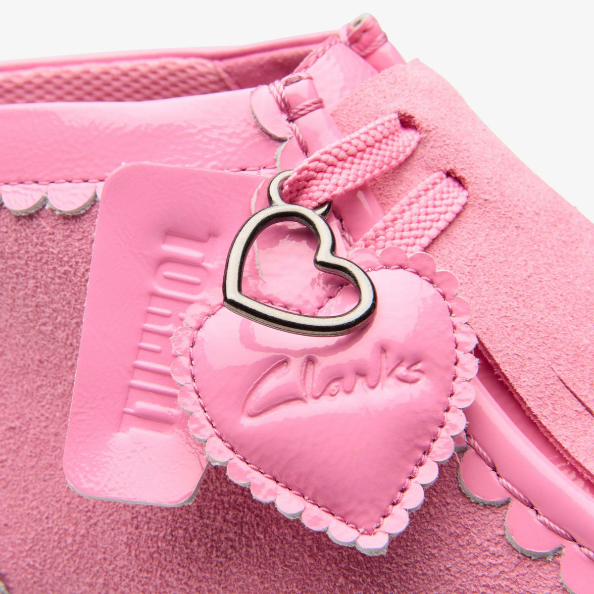 Torhill Heart Pink Combination - Clarks Men
