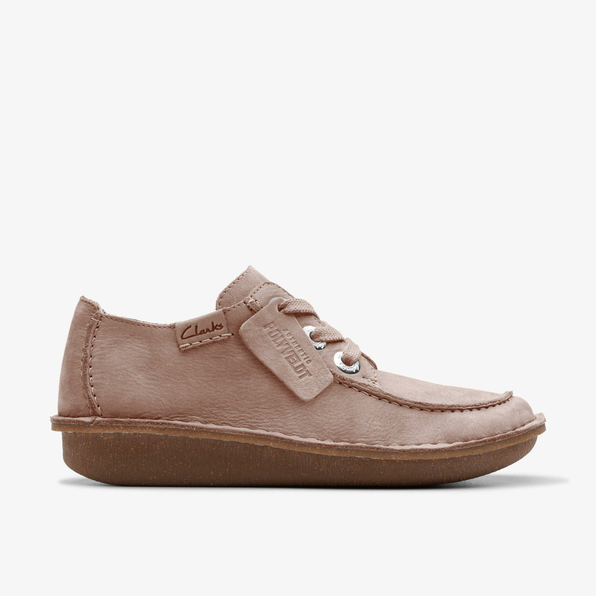 Funny Dream Light Pink Suede - Clarks Women