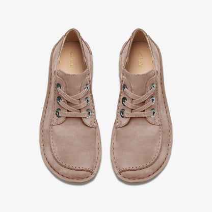 Funny Dream Light Pink Suede - Clarks Women