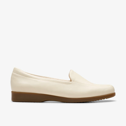 Georgia Cream Leather - Clarks Women
