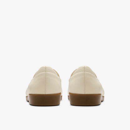 Georgia Cream Leather - Clarks Women