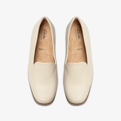 Georgia Cream Leather - Clarks Women