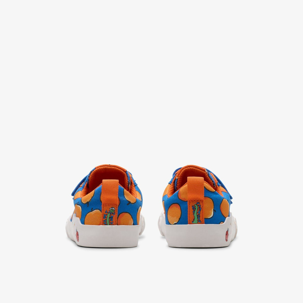 Roald Dahl James & the Giant Peach Foxing Air Kid Blue Canvas - Clarks Kids