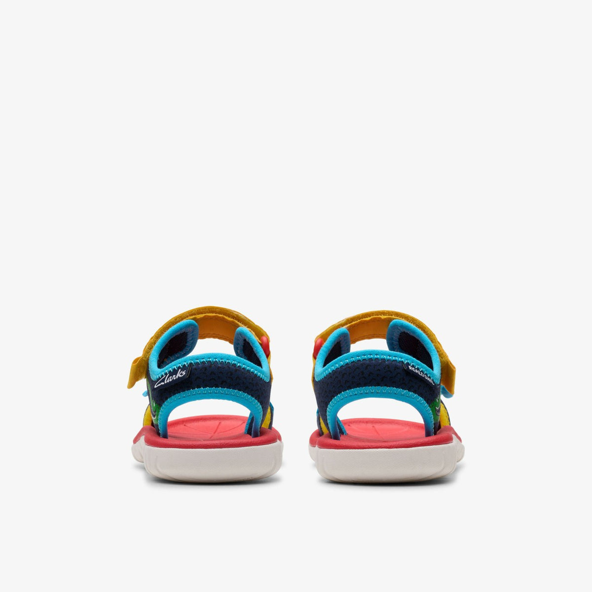 Roald Dahl The Enormous Crocodile Surfing Ace Kid Navy Print - Clarks Kids