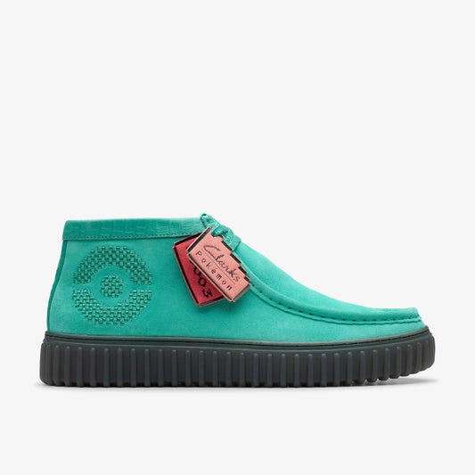 Torhill Explore Turquoise Suede - Clarks Men|Women
