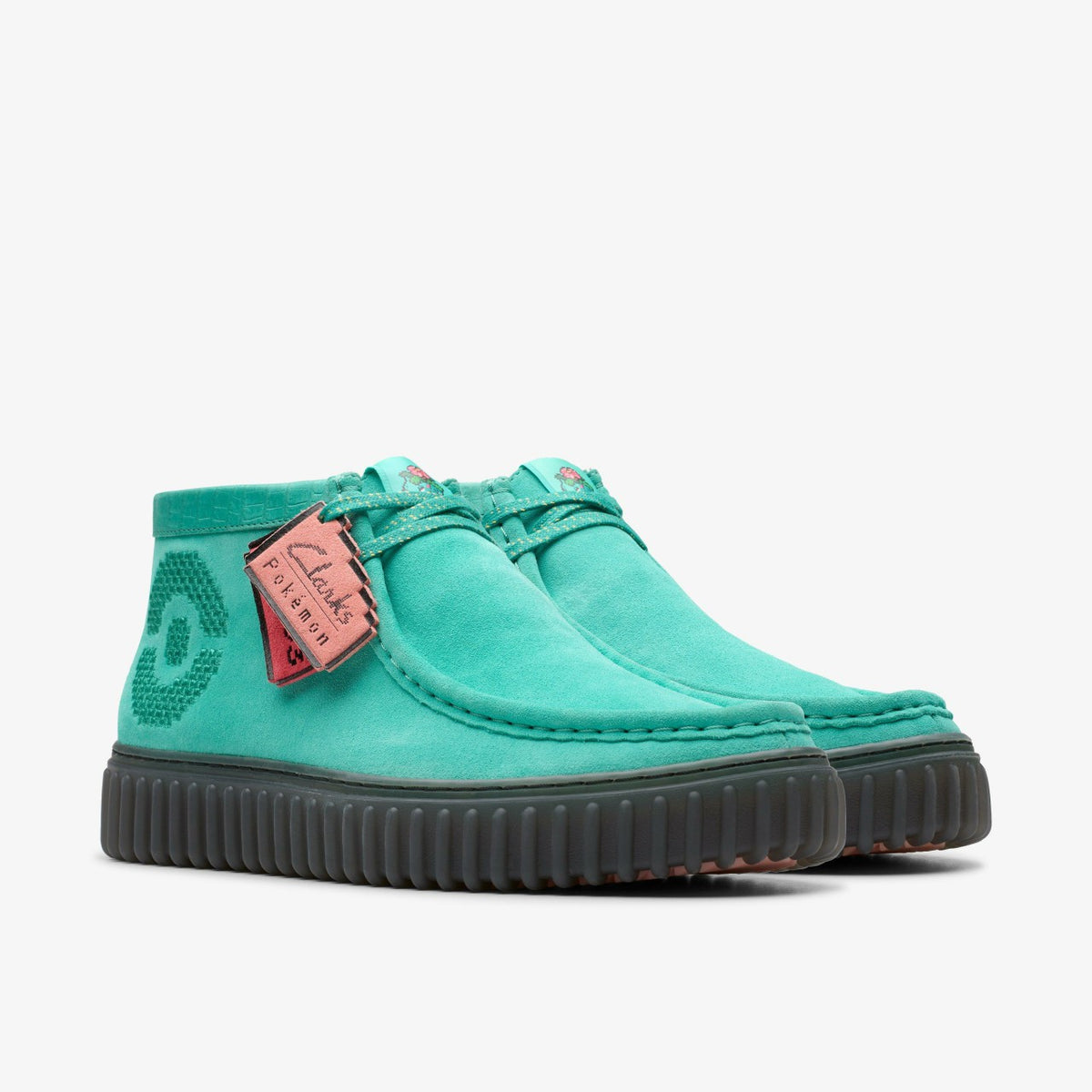 Torhill Explore Turquoise Suede - Clarks Men|Women