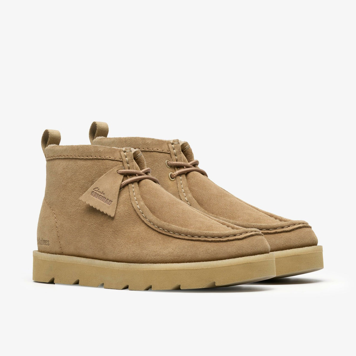 Meare Walla Boot Dark Sand Warmlined - Clarks Men