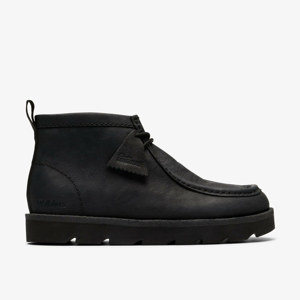 Meare Walla Boot Black Nubuck - Clarks Men