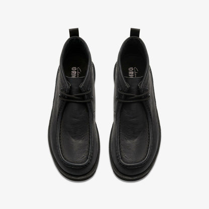 Meare Walla Boot Black Nubuck - Clarks Men