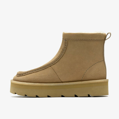 Meare Rooey Dark Sand Warmlined - Clarks Women