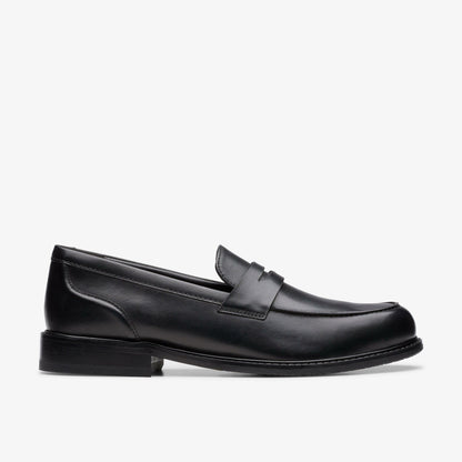 Craft Arlo Lo Black Leather - Clarks Men