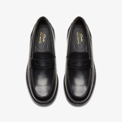 Craft Arlo Lo Black Leather - Clarks Men