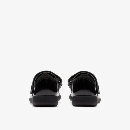 Etch Pure Kid Black Patent - Clarks Kids