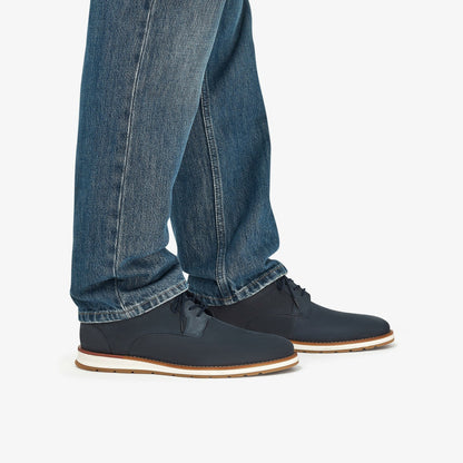 Lapford Lace Navy Nubuck - Clarks Men