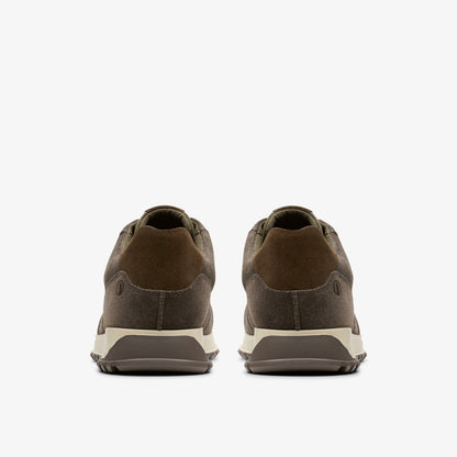 Radwell Lace Dark Grey Combination - Clarks Men