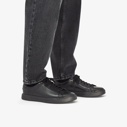 Romsey Lace Black Leather - Clarks Men