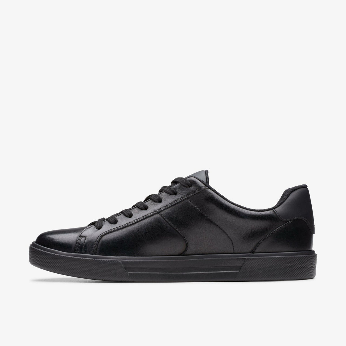 Romsey Lace Black Leather - Clarks Men