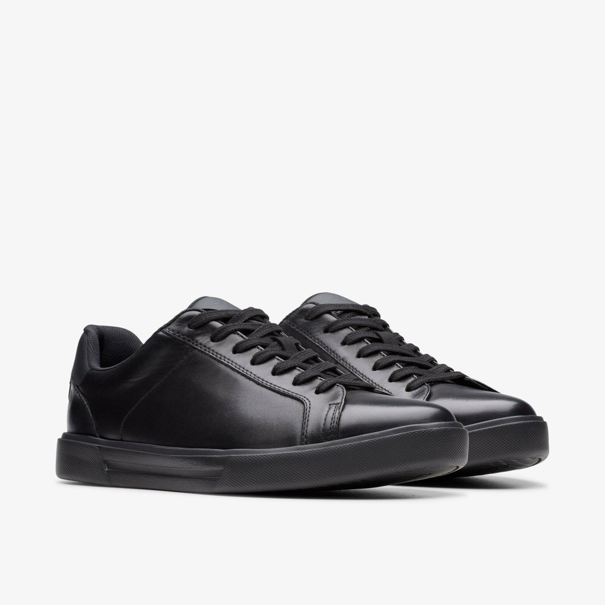 Romsey Lace Black Leather - Clarks Men