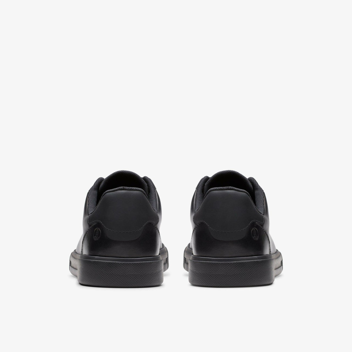 Romsey Lace Black Leather - Clarks Men