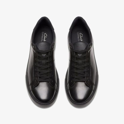 Romsey Lace Black Leather - Clarks Men
