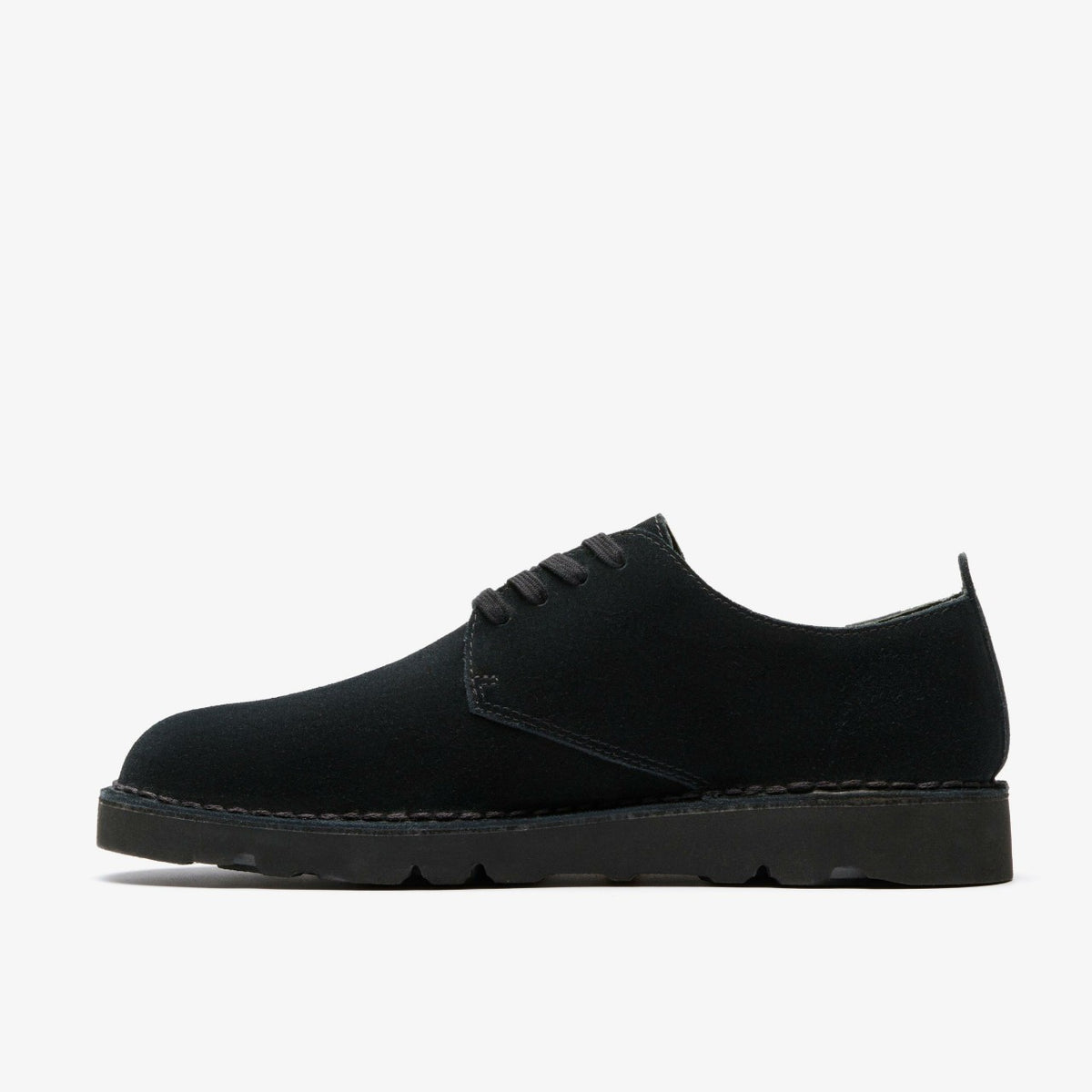 Desert London GORE-TEX Black Suede - Clarks Men