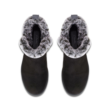 Brinkley Fur Black - Clarks Women