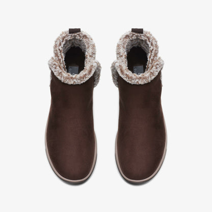Brinkley Fur Dark Brown - Clarks Women