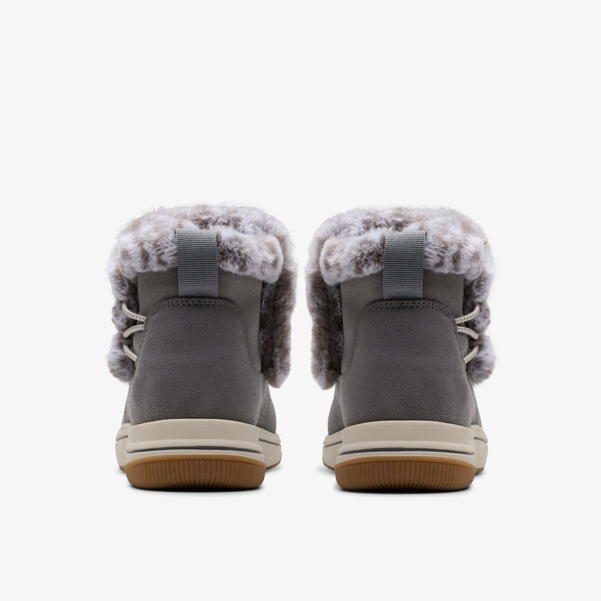 Brinkley Fur Dark Grey - Clarks Women