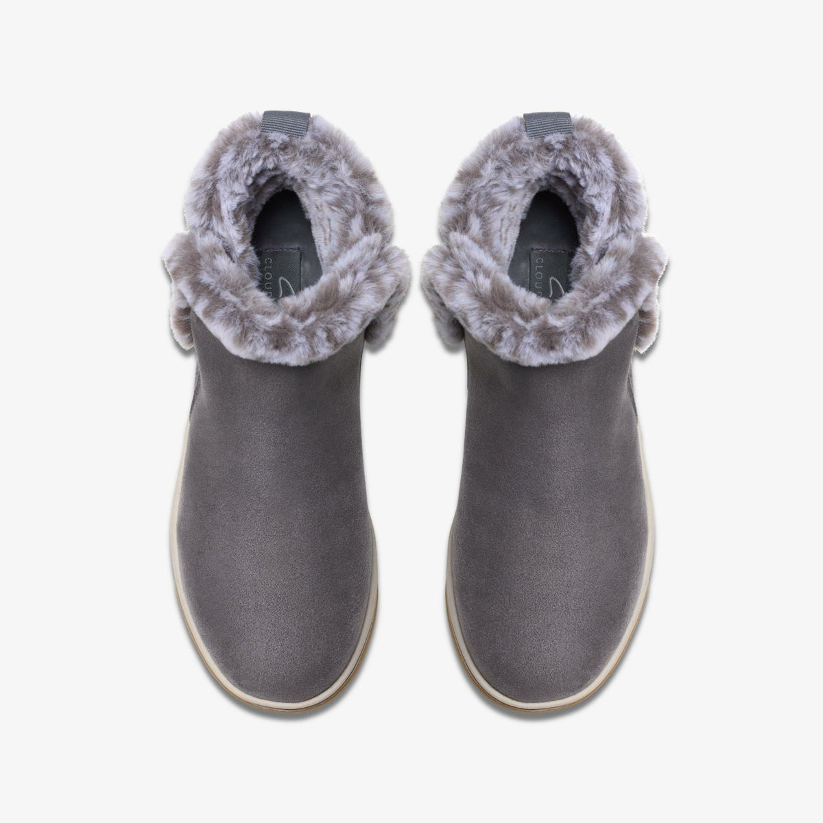 Brinkley Fur Dark Grey - Clarks Women