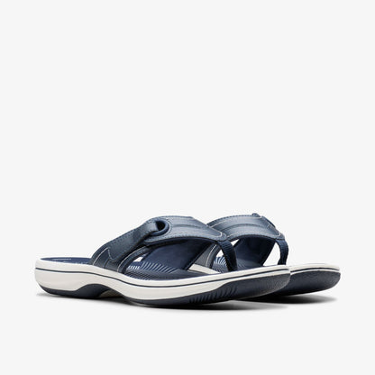Brinkley Reyna Navy - Clarks Women