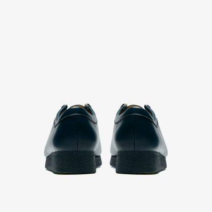 Wallabee Dark Teal Leather - Clarks Women